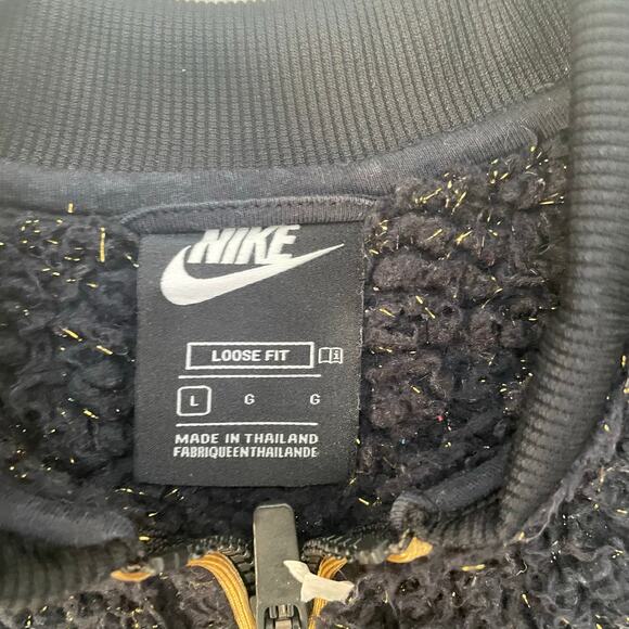 Nike Fleece Zip Up Jacket Boys Youth Size Large - Picture 6 of 7